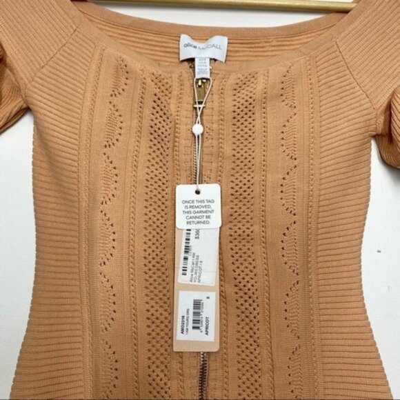 New NWT Alice McCall I Am Yours Dress in Apricot‎ Size 4 - Picture 6 of 10